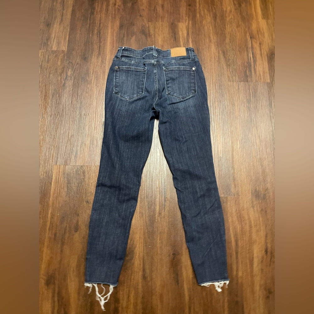 Judy Blue Raw Hem Skinny Fit Jeans - Picture 6 of 9